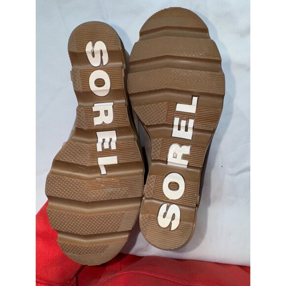 Sorel Joan uptown waterproof wedge lace bootie size 7.5 - Picture 7 of 10